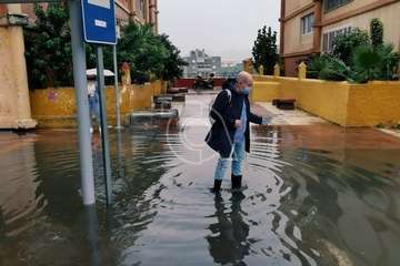 Filomena deja abundantes lluvias sobre Jinámar y en otras zonas de Telde/TA.